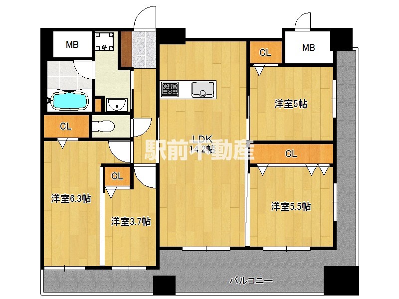 部屋写真