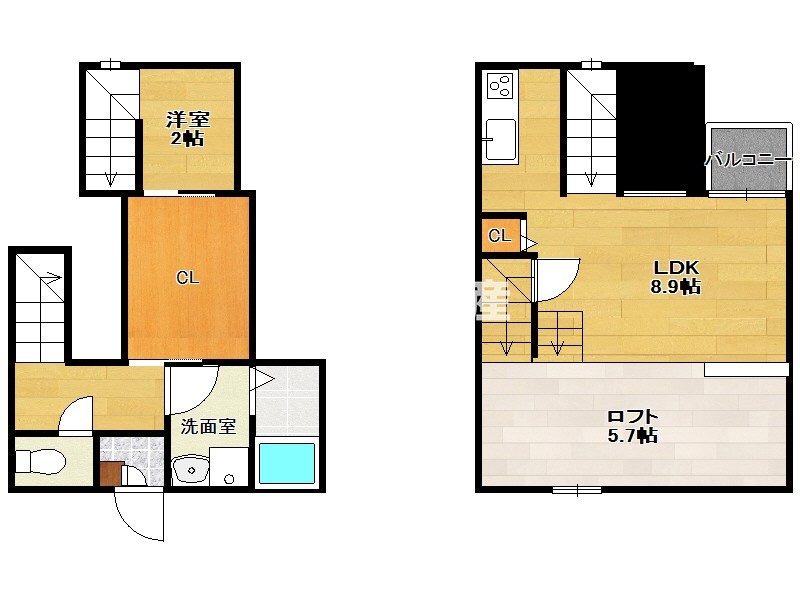 部屋写真