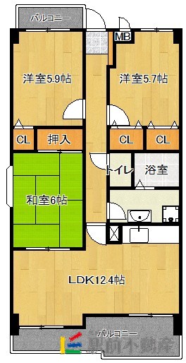部屋写真