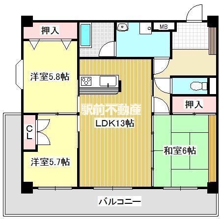 部屋写真