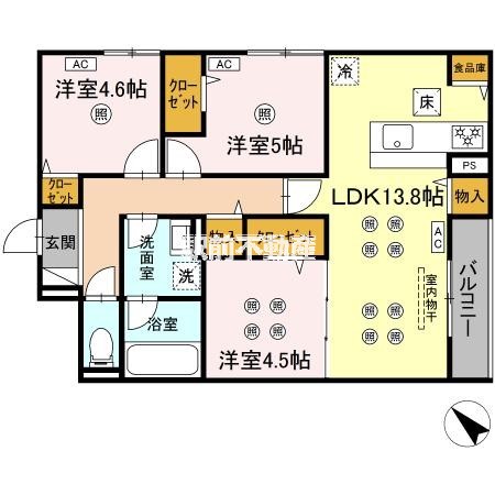 部屋写真
