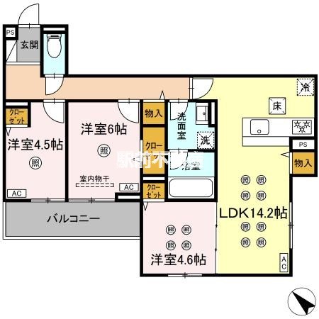 部屋写真