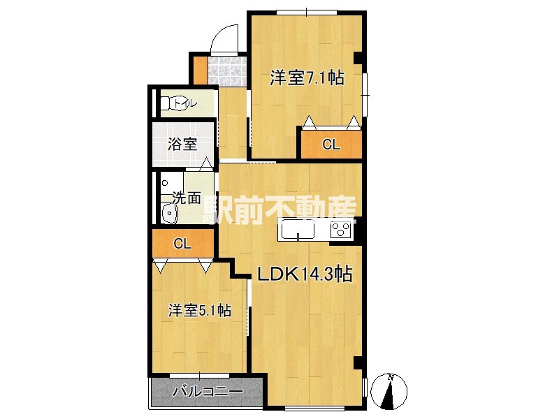 部屋写真