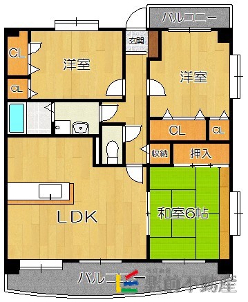 部屋写真