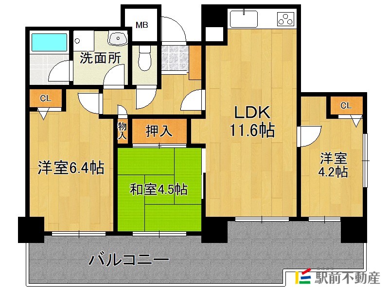 部屋写真