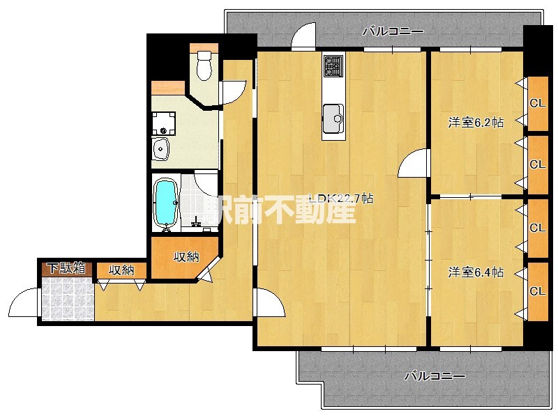部屋写真