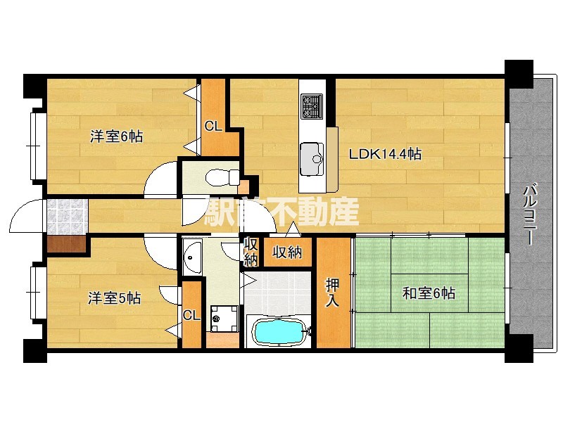 部屋写真