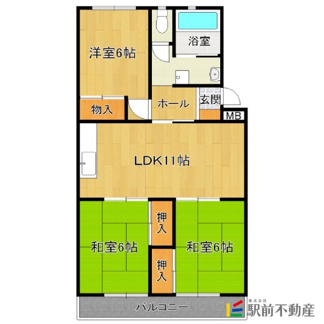 部屋写真