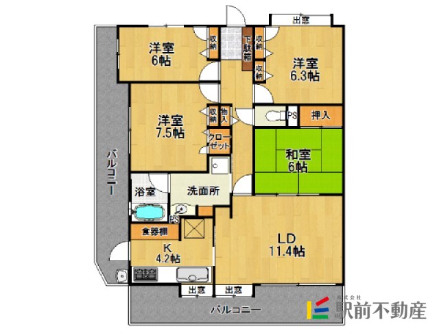 部屋写真