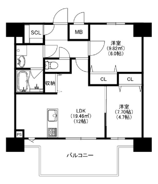 部屋写真