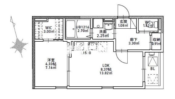 部屋写真