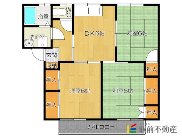 部屋写真