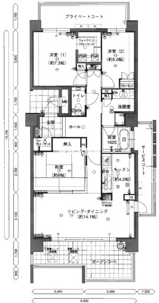 部屋写真