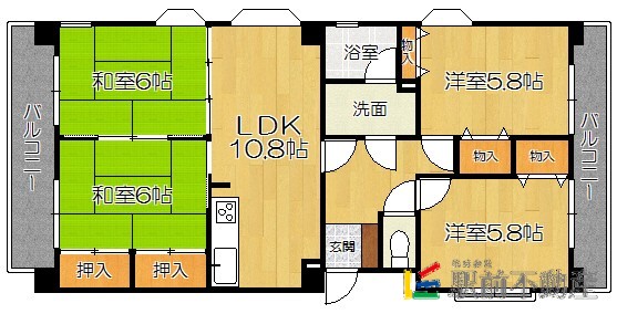 部屋写真