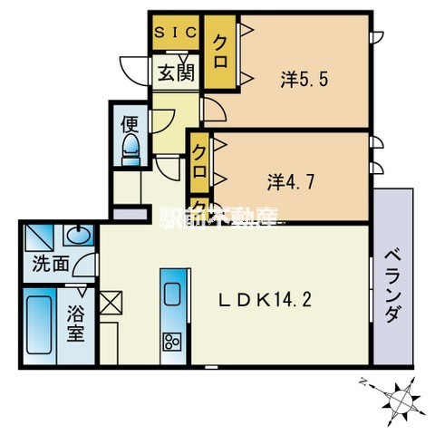 部屋写真