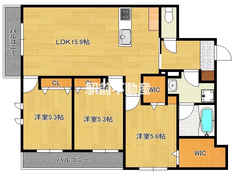 部屋写真