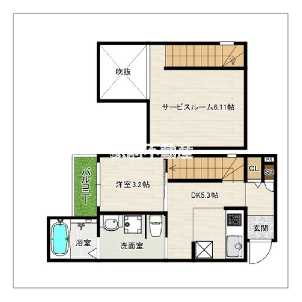部屋写真