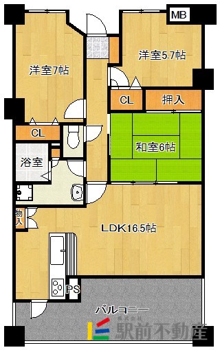 部屋写真