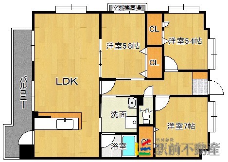 部屋写真