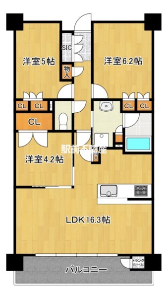 部屋写真