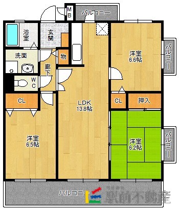 部屋写真