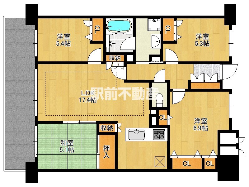 部屋写真