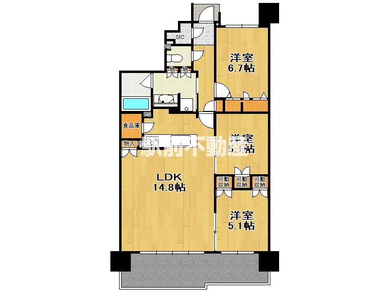 部屋写真