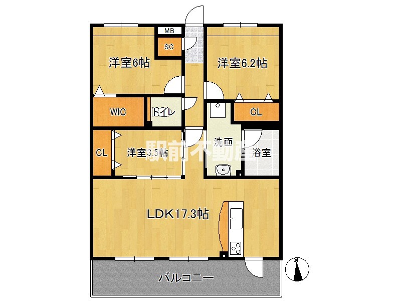 部屋写真