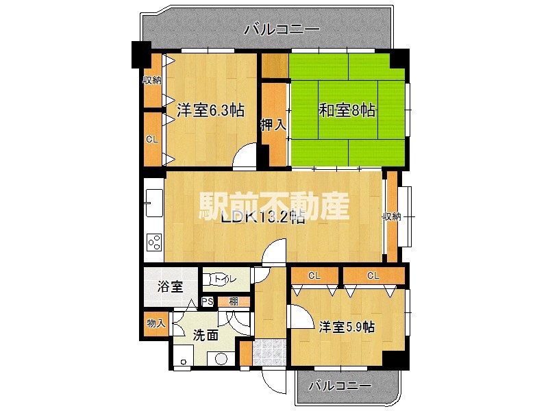 部屋写真