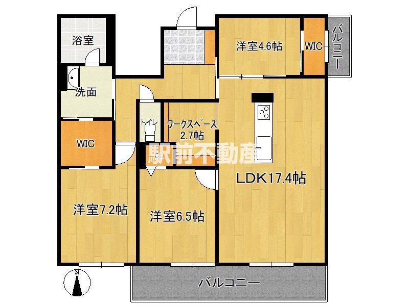部屋写真