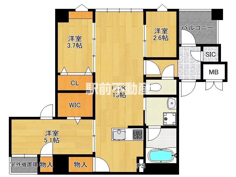 部屋写真