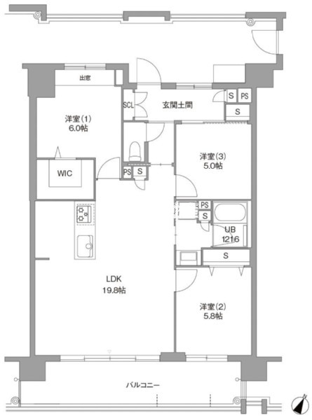 部屋写真