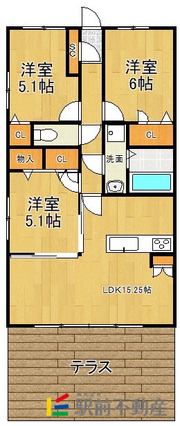 部屋写真