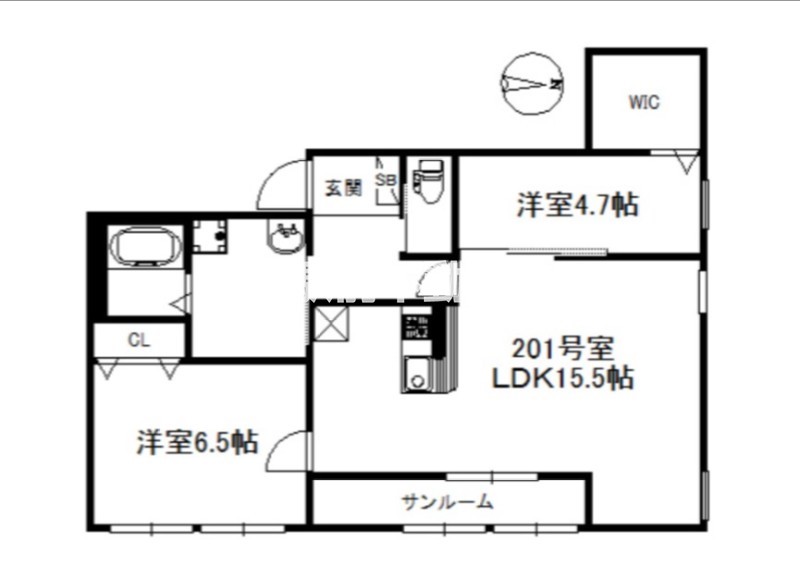 部屋写真