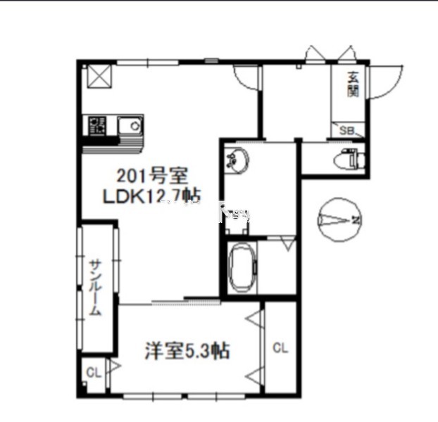 部屋写真