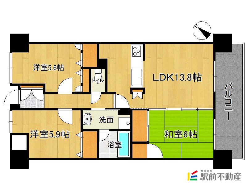 部屋写真