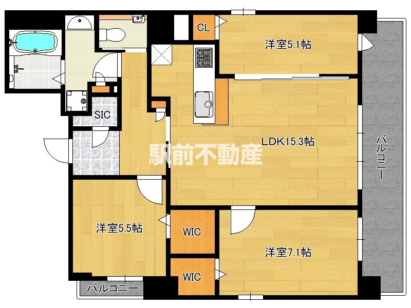 部屋写真