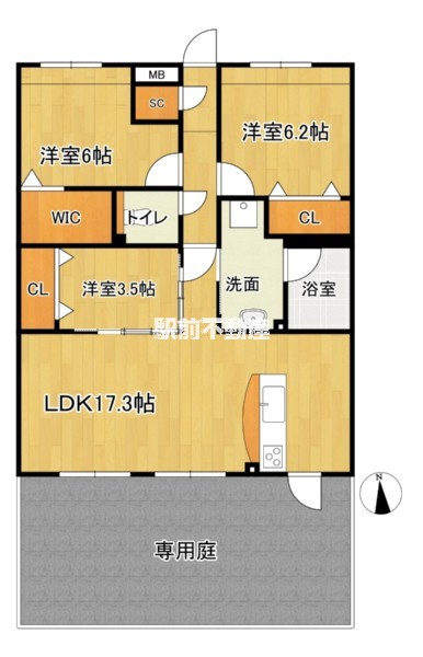 部屋写真