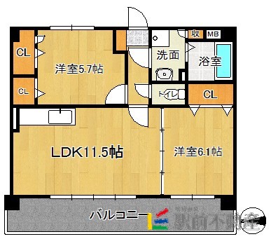 部屋写真