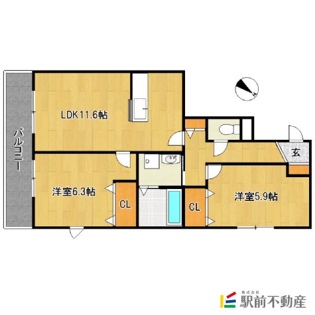 部屋写真