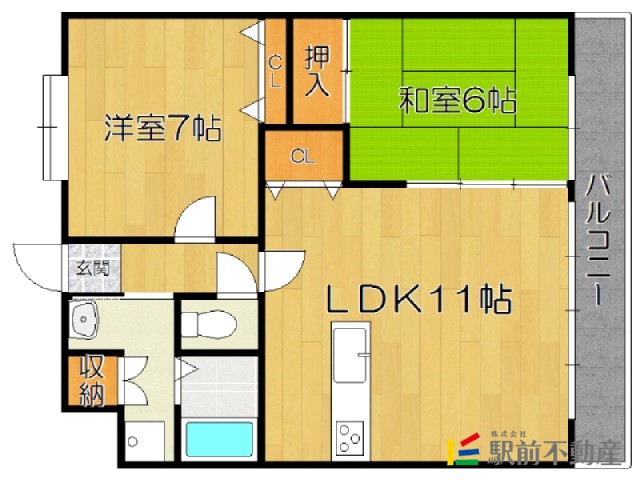 部屋写真