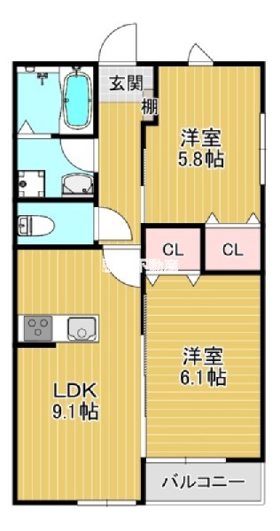 部屋写真
