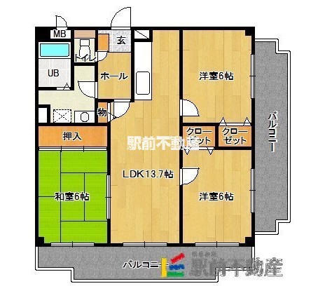 部屋写真