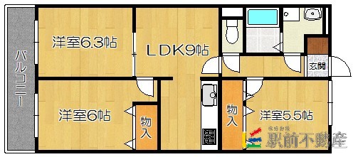 部屋写真