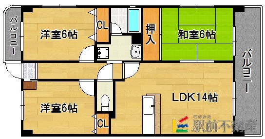 部屋写真