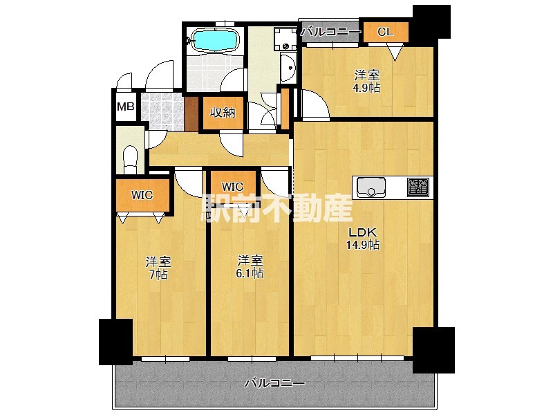 部屋写真