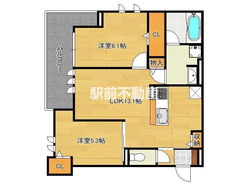 部屋写真