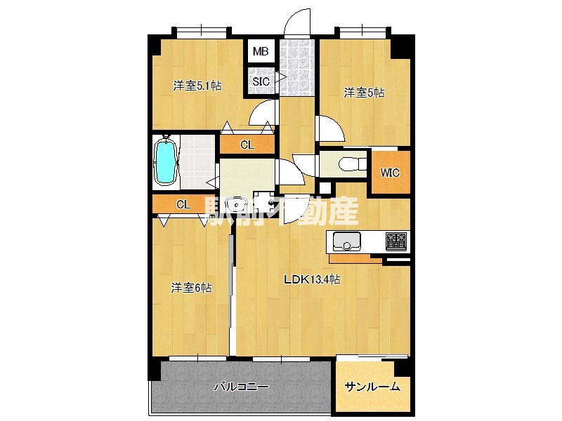部屋写真