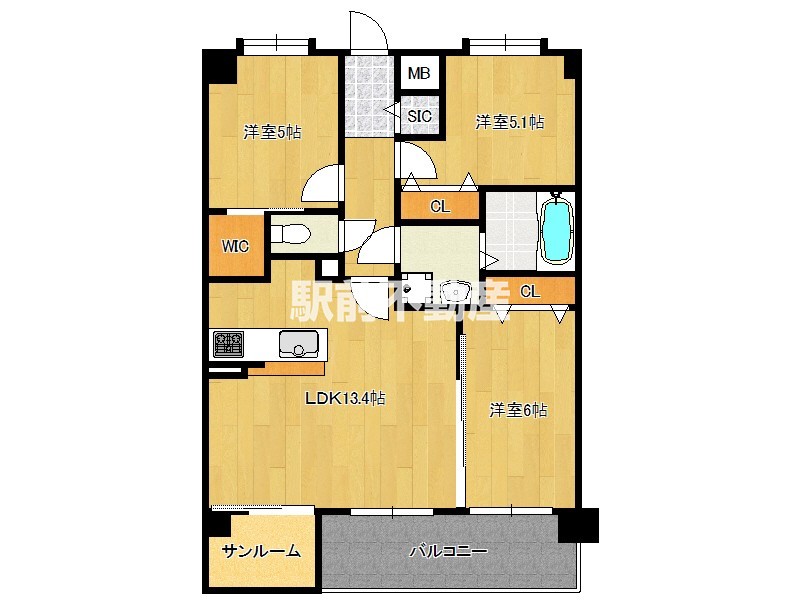 部屋写真