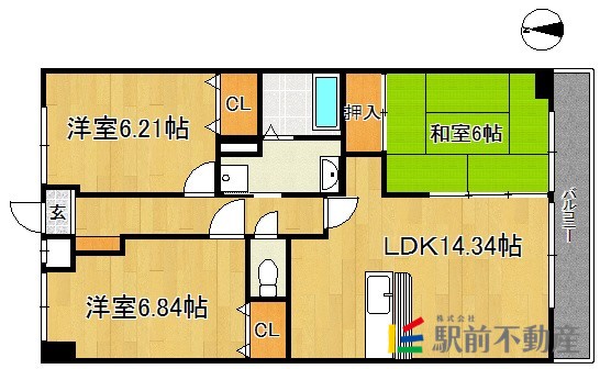 部屋写真